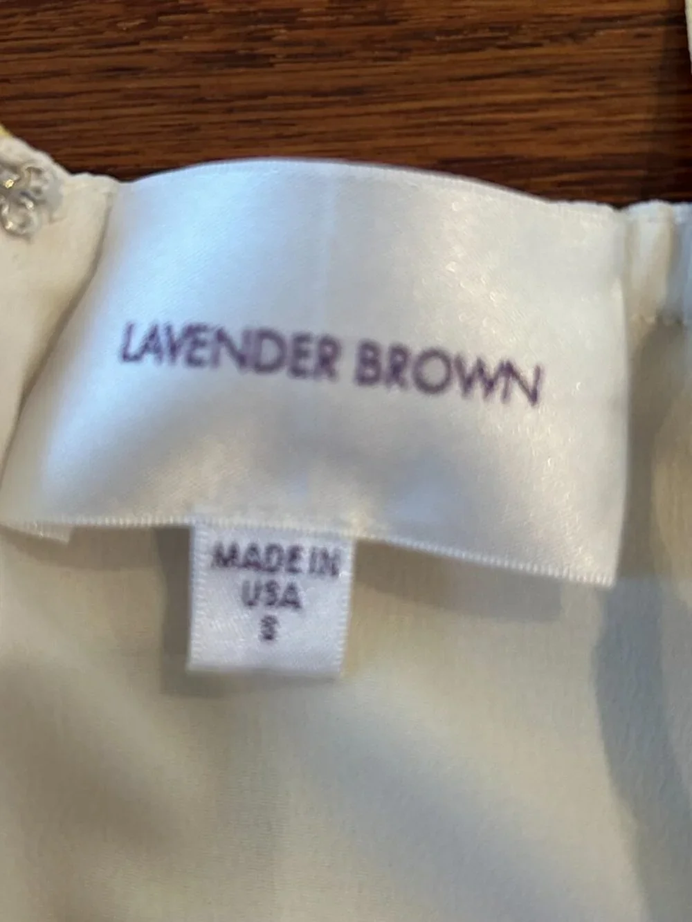Lavender Brown Silk Wrap Mini Dress Size Small Butter Yellow Cocktail Wedding